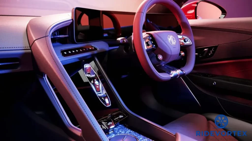 MG Cyberster 2025: interior