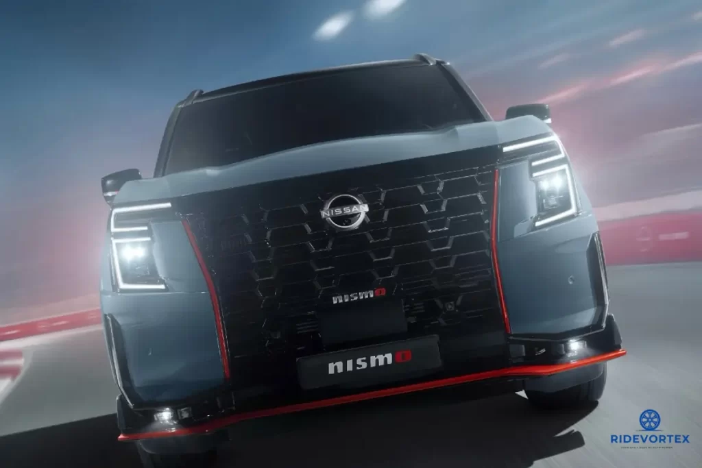 front look nissan patrlo nismo